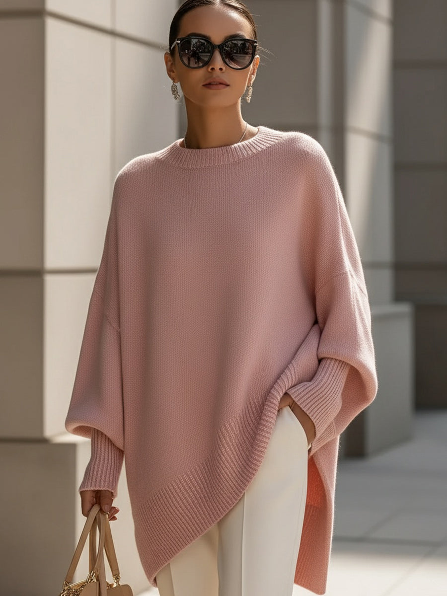 Claudia | Jersey Oversize Elegante en Punto Suave