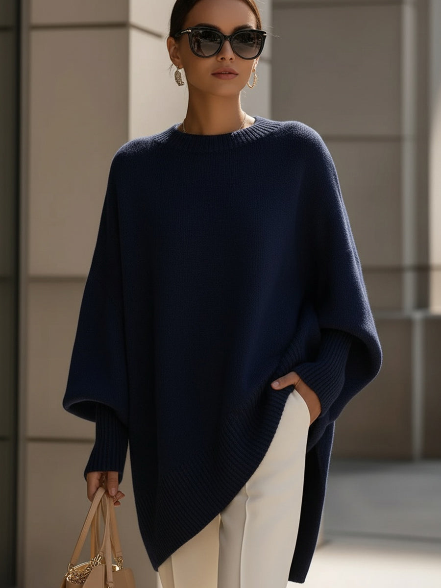 Claudia | Jersey Oversize Elegante en Punto Suave