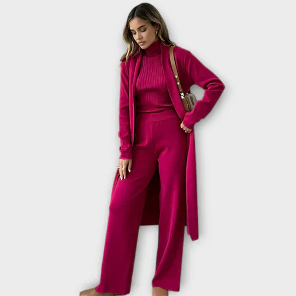 Sandra | Conjunto Elegante de 3 Piezas