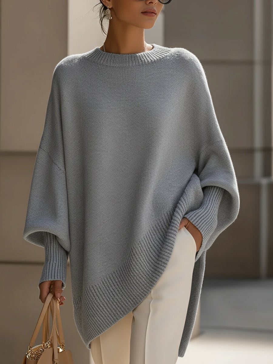Claudia | Jersey Oversize Elegante en Punto Suave