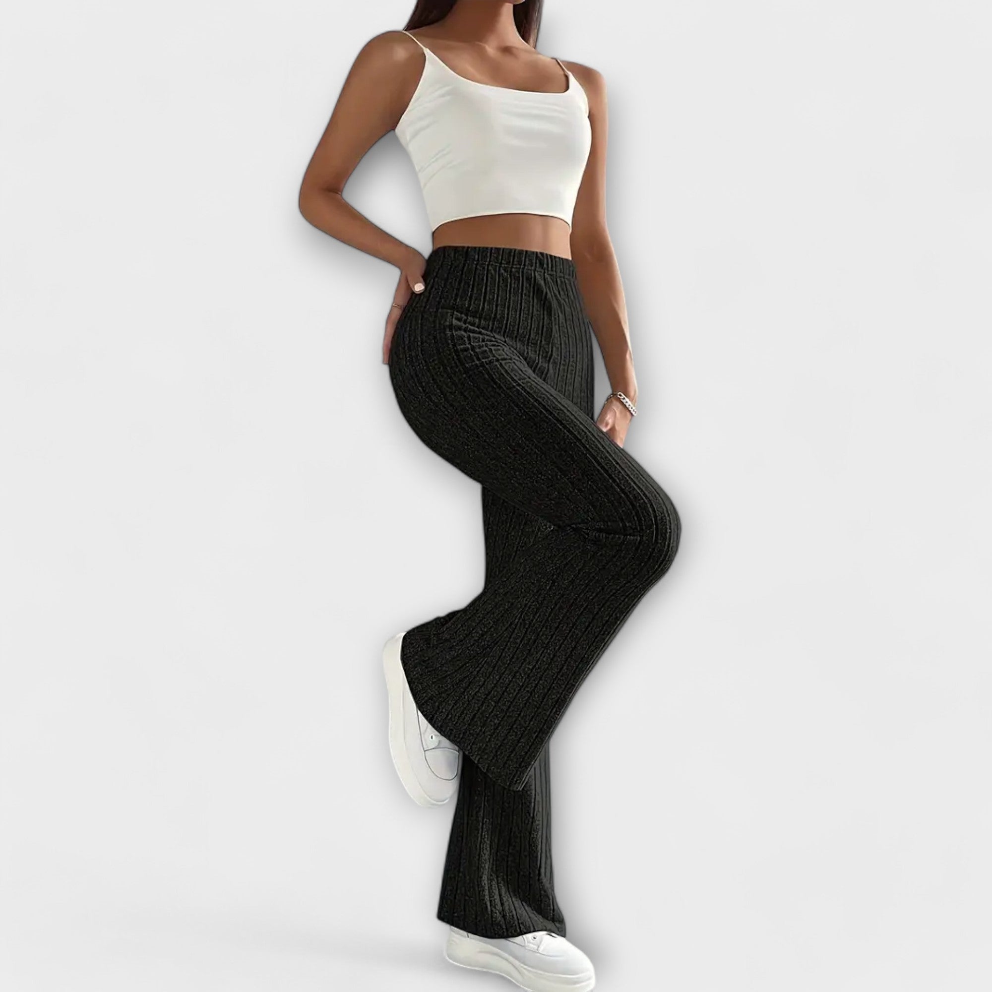 Alícia | Pantalones Anchos y Elegantes