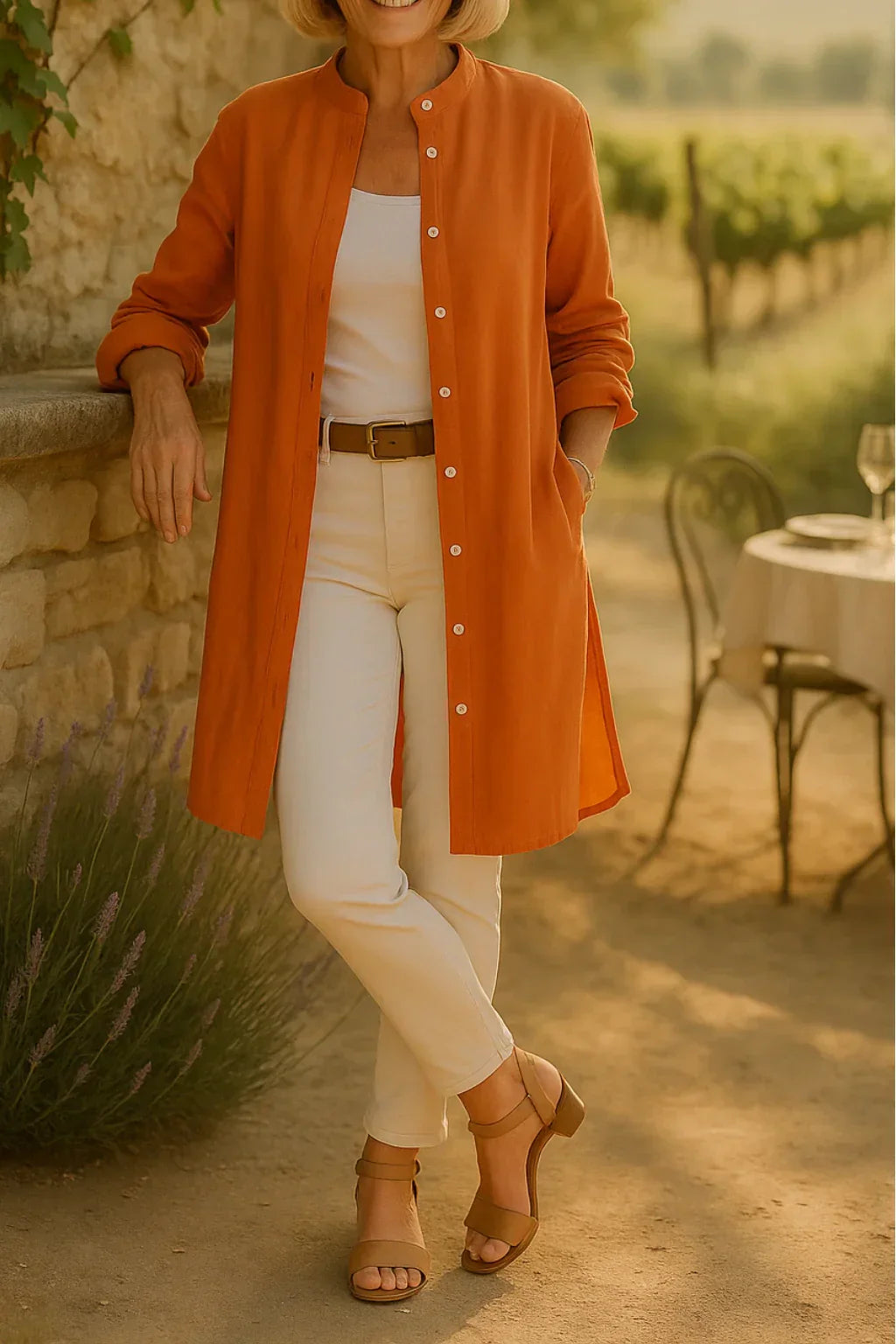 Camilya™ | Camisa de Algodón Acampanada