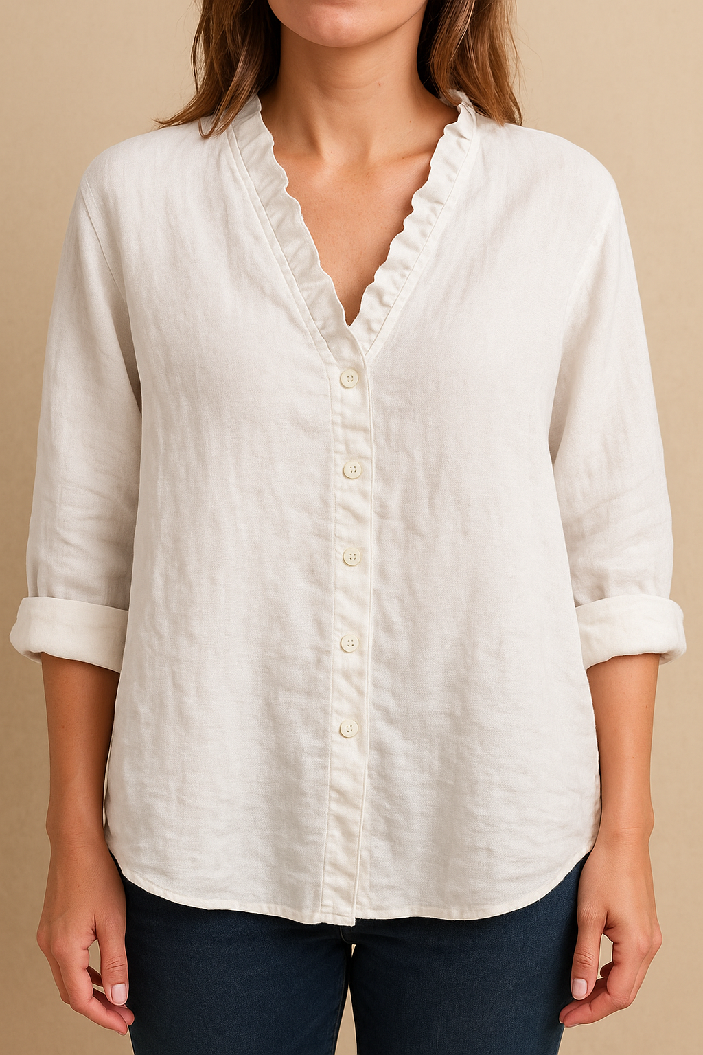 Linea™ | Blusa Casual con Volantes