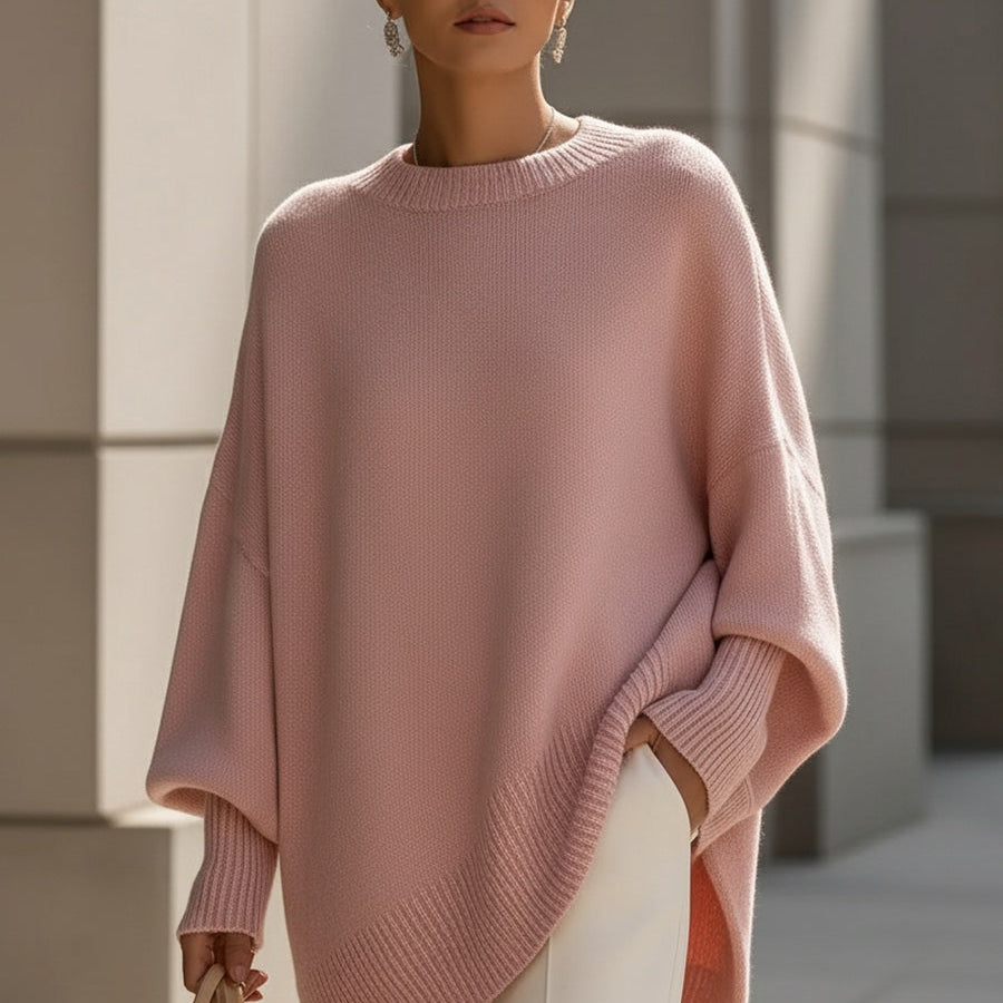 Claudia | Jersey Oversize Elegante en Punto Suave