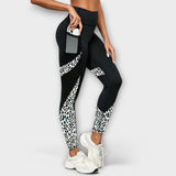 Carmo | Leggings de Tiro Alto con Estampado de Leopardo