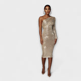 Rita | Vestido de Noche con Escote Cruzado