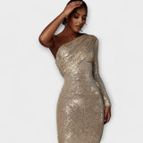 Rita | Vestido de Noche con Escote Cruzado