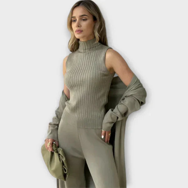 Sandra | Conjunto Elegante de 3 Piezas