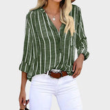 Débora | Blusa de rayas hecha a mano