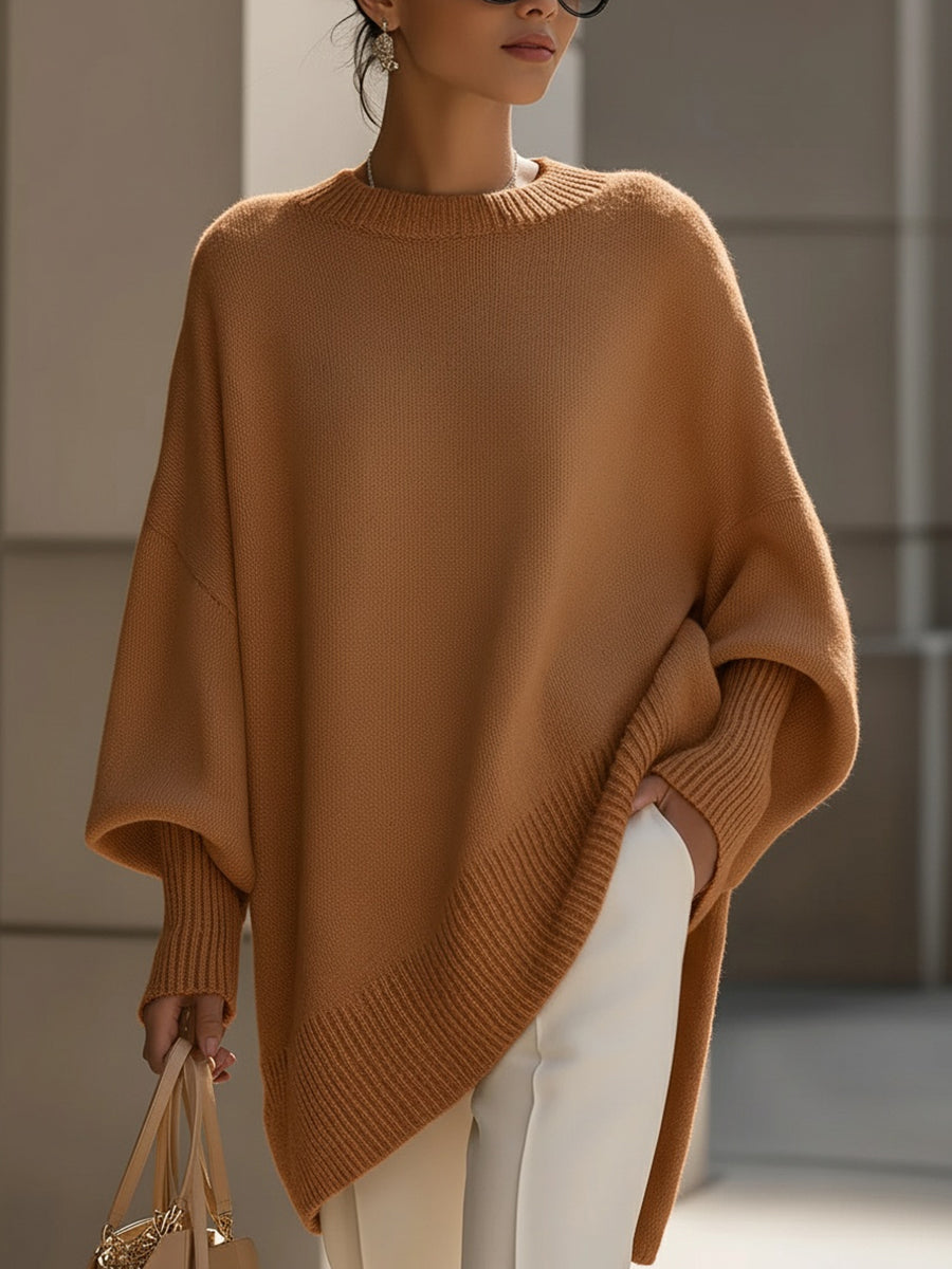 Claudia | Jersey Oversize Elegante en Punto Suave