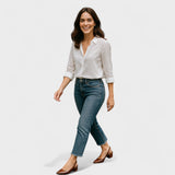 Vera | Zapatos de Tacón Alto Efecto Cocodrilo