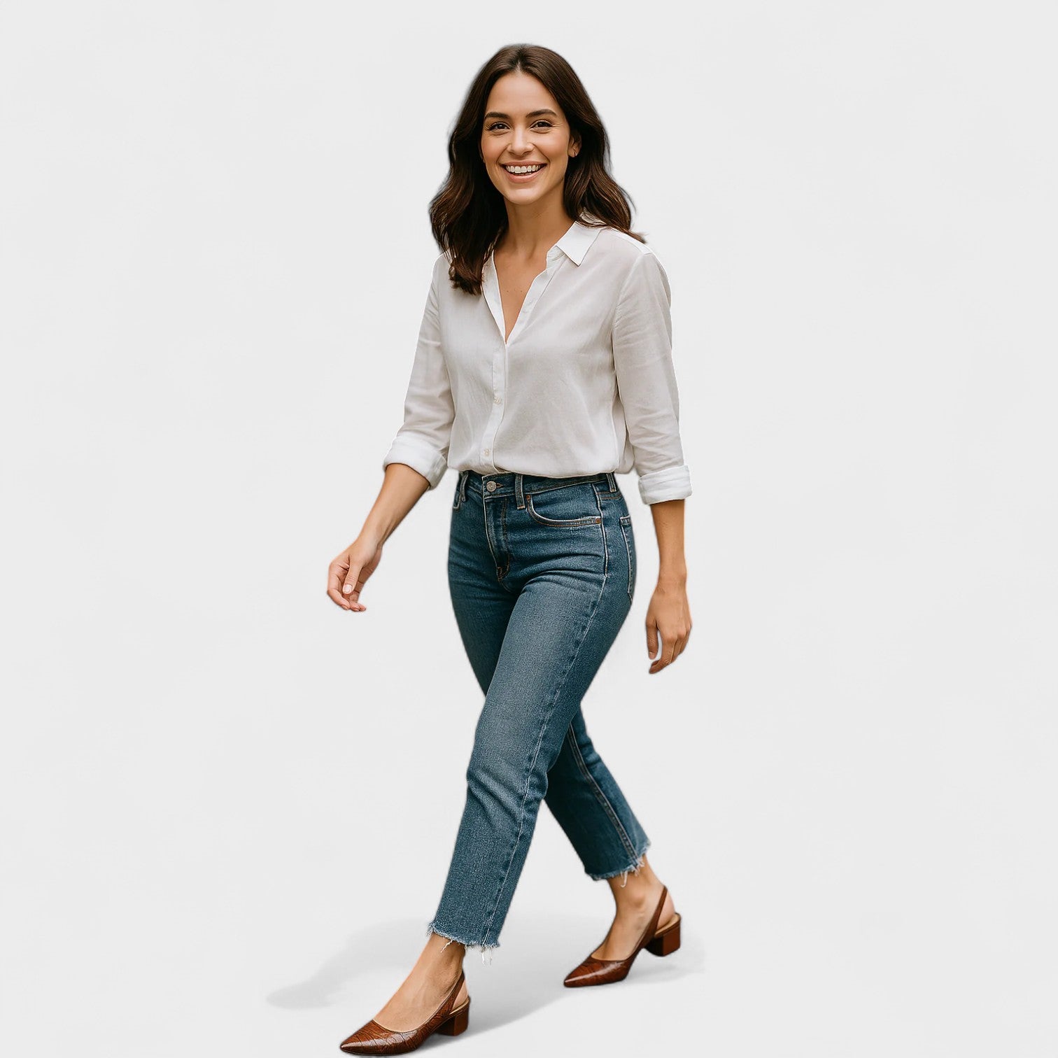 Vera | Zapatos de Tacón Alto Efecto Cocodrilo