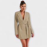 Zélia | Vestido Blazer con Escote en V