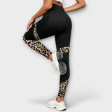 Carmo | Leggings de Tiro Alto con Estampado de Leopardo