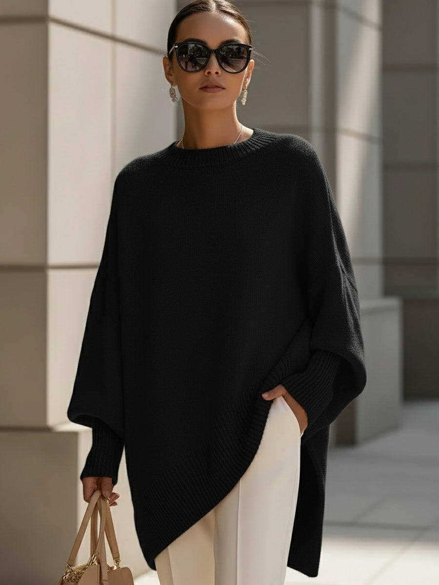 Claudia | Jersey Oversize Elegante en Punto Suave