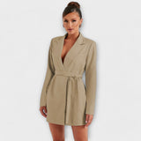 Zélia | Vestido Blazer con Escote en V