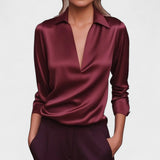 Nádia | Premium V-neck blouse