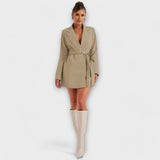 Zélia | Vestido Blazer con Escote en V
