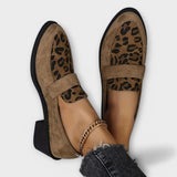 Camila | Zapatos Elegantes con Estampado de Leopardo