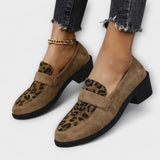 Camila | Zapatos Elegantes con Estampado de Leopardo