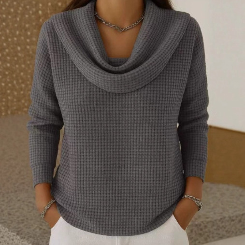 Vittoria | Jersey Suave y Elegante con Cuello Blando