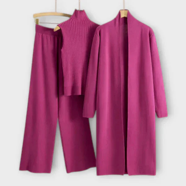 Sandra | Conjunto Elegante de 3 Piezas