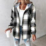 Costanza | Chaqueta Suave de Franela con Capucha