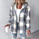 Costanza | Chaqueta Suave de Franela con Capucha