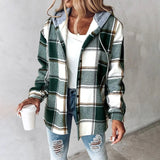 Costanza | Chaqueta Suave de Franela con Capucha