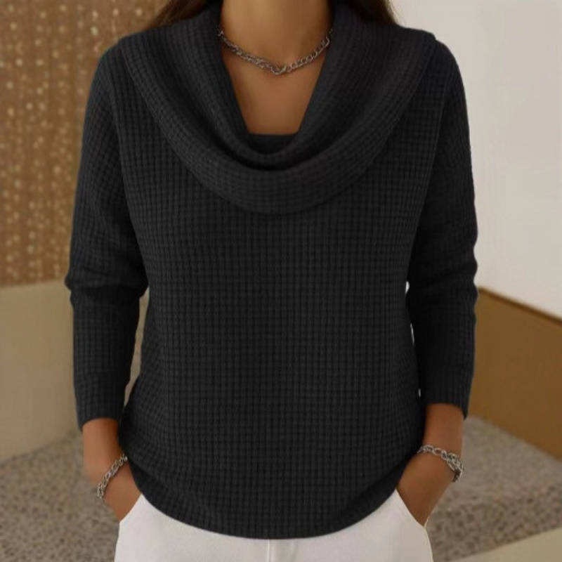 Vittoria | Jersey Suave y Elegante con Cuello Blando