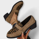 Camila | Zapatos Elegantes con Estampado de Leopardo