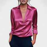 Nádia | Premium V-neck blouse