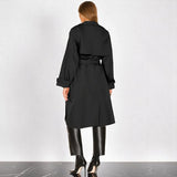 Elena | Gabardina Elegante con Cinturón